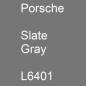 Preview: Porsche, Slate Gray, L6401.